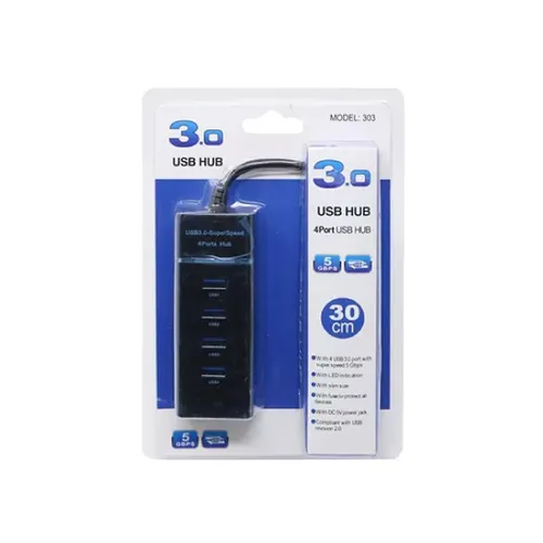 USB 3.0 Hub 4 Ports High Speed – A Grade