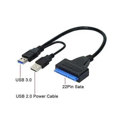 USB 3.0 to 4TB SATA Cable Hard Drive Adapter