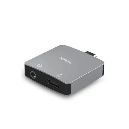 USB-C Digital Audio Adapter with Charging Port