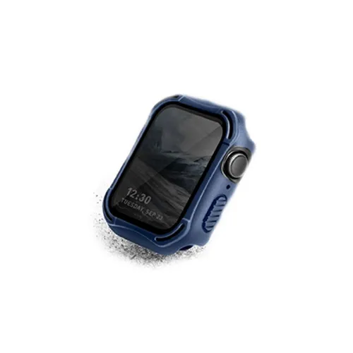 Vanguard Stavea Shockproof Bumper Case with 9H Tempered Glass for Apple Watch