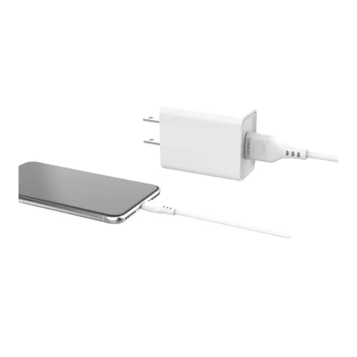 Vdenmenv DC01ML 2 Pin 2 in 1 Lightning Charger