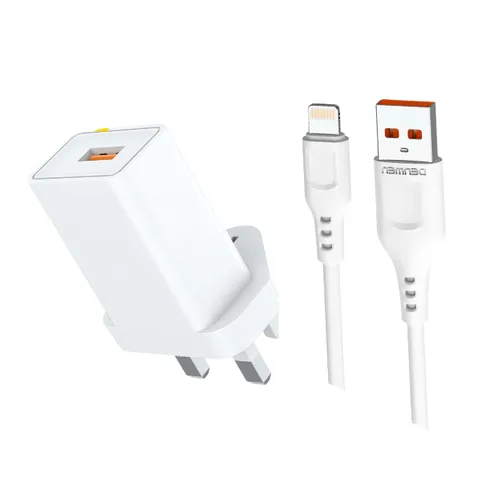 Vdenmenv DC01YL 3 Pin 2 in 1 Lightning Charger