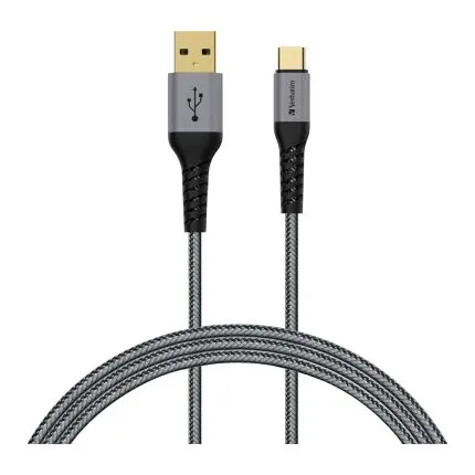 Verbatim 120CM Tough Max Type C to USB-A Cable
