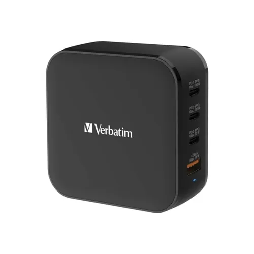 Verbatim 150W 4 Port 150W PD & QC 3.0 GaN Charger
