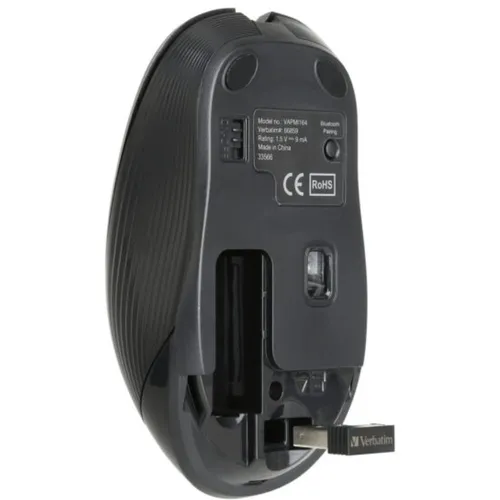 Verbatim 66859 Bluetooth 5.0 and 2.4Ghz Wireless Mouse