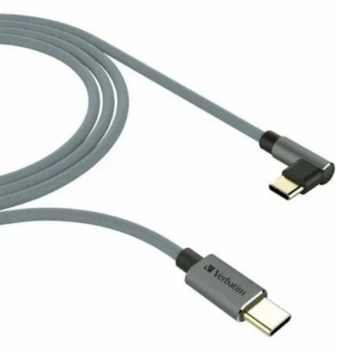 Verbatim L-Shaped 1.2M Type-C To Type-C Cable