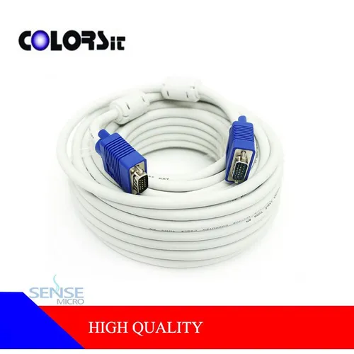 VGA CABLE - COLORSIT 10M MALE TO MALE
