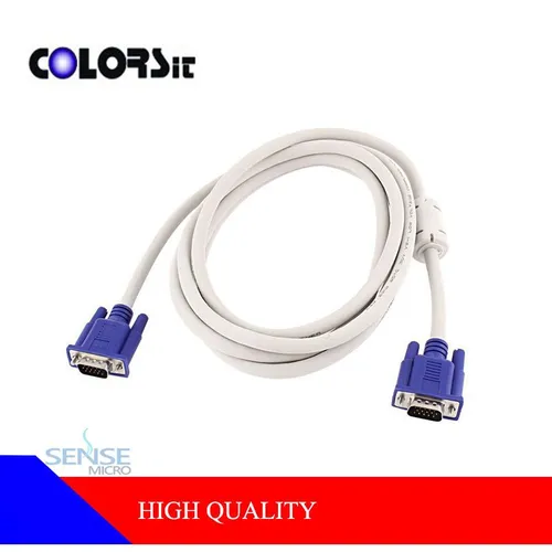 VGA CABLE - COLORSIT 1.5M MALE TO MALE (6m)