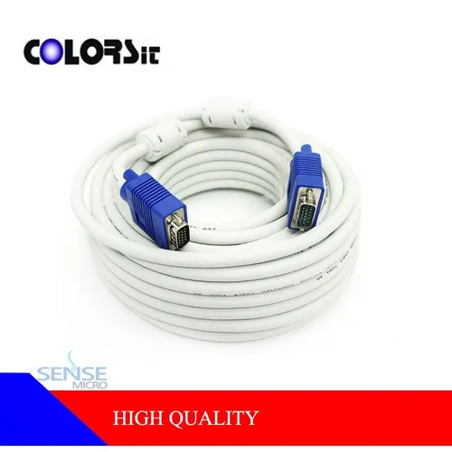 VGA CABLE - COLORSIT 15M MALE TO MALE