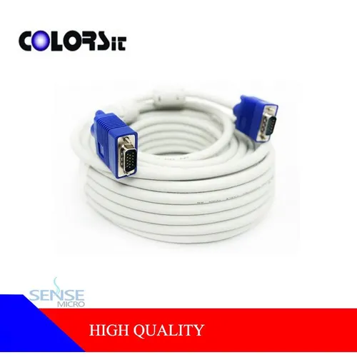 VGA CABLE - COLORSIT 20M MALE TO MALE (6m)