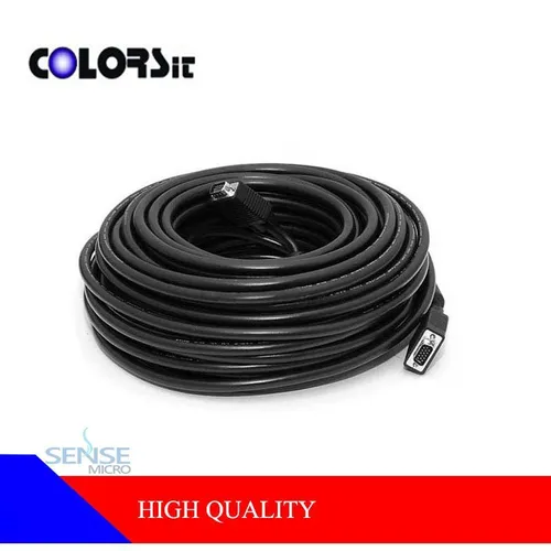 VGA CABLE - COLORSIT 50M MALE TO MALE