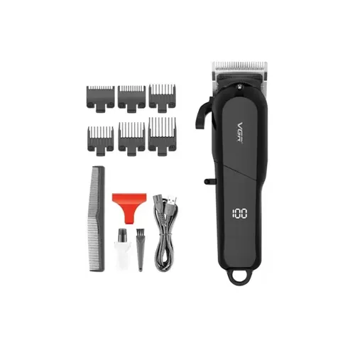 VGR V-118 Professional Hair Clipper with LED Display Trimmer