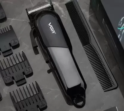 VGR V-118 Professional Hair Clipper with LED Display Trimmer