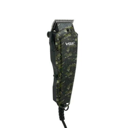 VGR V-126 Camouflage Professional Corded Hair Clipper Trimmer