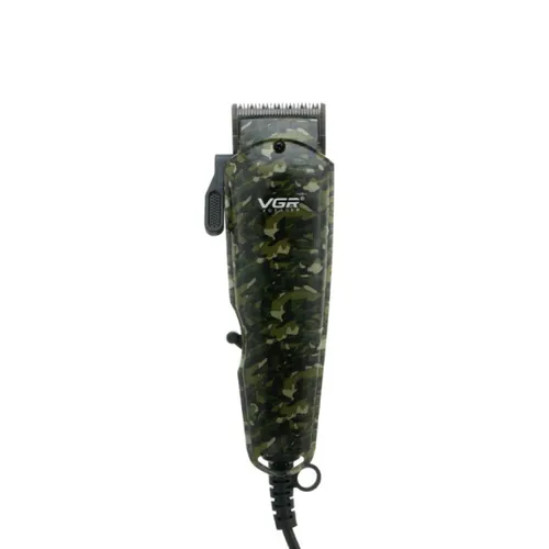 VGR V-126 Camouflage Professional Corded Hair Clipper Trimmer