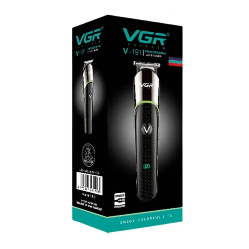 VGR V-191 Hair Trimmer – Cordless Grooming Tool
