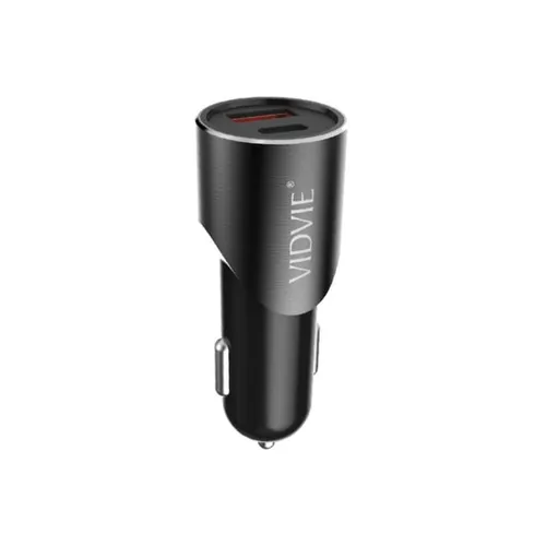 Vidvie 4.8A USB + Type-C Car Charger with Cable