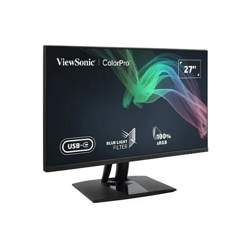 ViewSonic VP2756-2K 27-inch 2K QHD Pantone Validated sRGB &amp; Factory Pre-Calibrated Professional Monitor with 60W USB-C