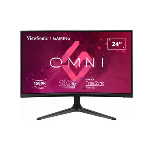 ViewSonic VX2418C 24-inch 165Hz Curved Gaming Monitor