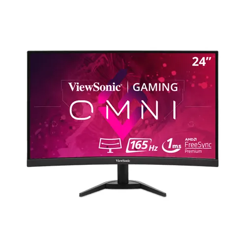 ViewSonic VX2468 24-inch Curved Gaming Monitor