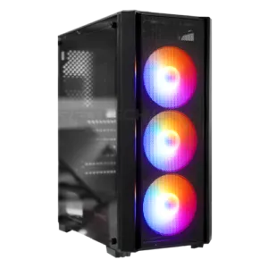 VIPER T330-1 Gaming Casing with 3x Fixed RGB System Fans