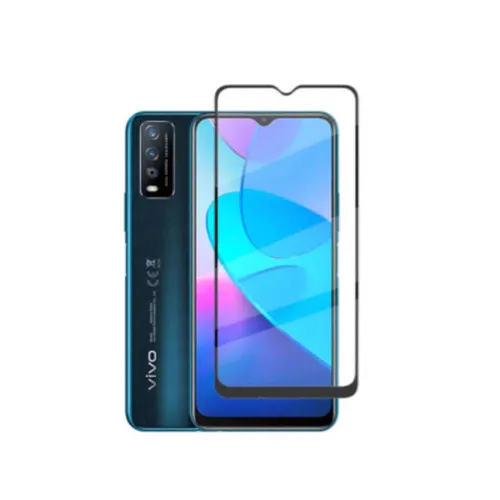 Vivo Y11s Full Glue Tempered Glass Screen Protector