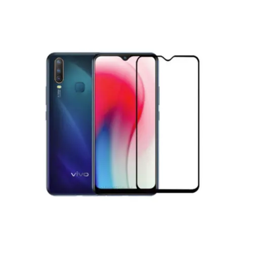 Vivo Y3 Full Glue Tempered Glass Screen Protector