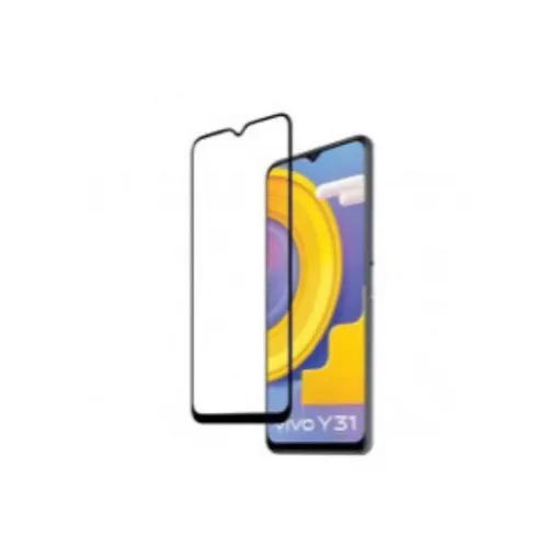 Vivo Y31 Full Glue Tempered Glass Screen Protector