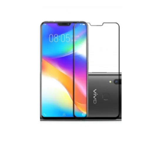 Vivo Y85 Full Glue Tempered Glass Screen Protector