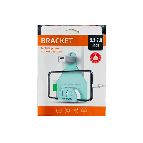Wall-Mounted Mobile Phone Charging Bracket Holder