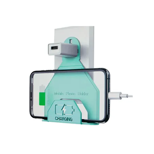 Wall-Mounted Mobile Phone Charging Bracket Holder