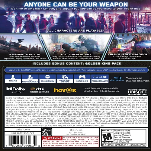 Watch Dogs Legion (PS5-GAMING CD)
