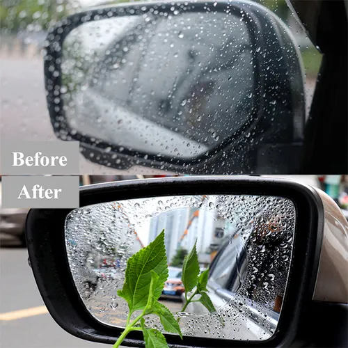 Waterproof Membrane Vehicle Side Glass 2PCS Sticker