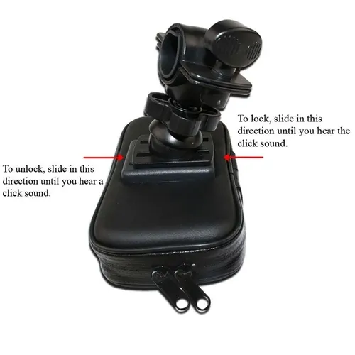Waterproof Weather Resistant Bike Mount for All Smartphones