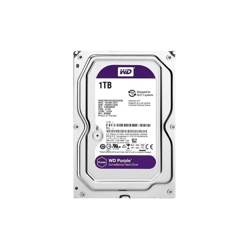 WD 1TB PURPLE SERVERLINE HDD(3y)