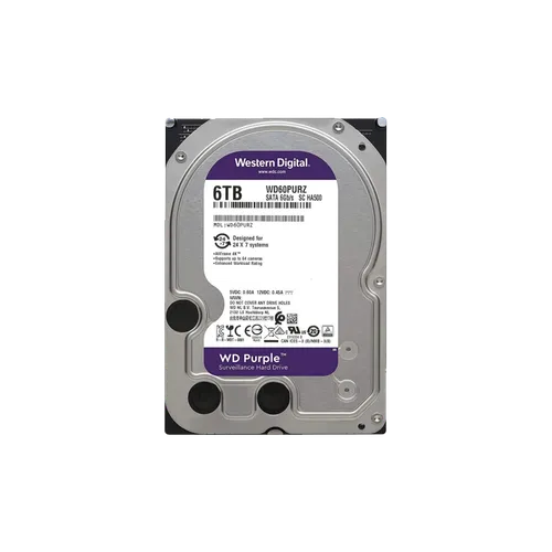 WD 6TB PURPLE HDD (3y)