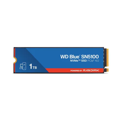 WD BLUE SN5100 1TB PCIE 4.0 NVME M.2 SSD