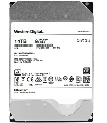 WD Ultrastar DC HC530 14TB Hard Drive