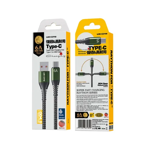 Wekome WDC-169A Raython Series 6A USB to Type-C