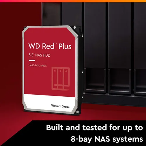 Western Digital 12TB Red Plus Hard Disk