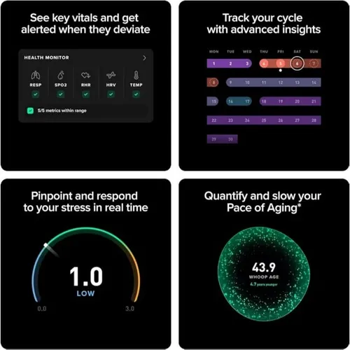 WHOOP Peak 5.0 Sensor Fitness Tracker