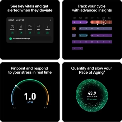 WHOOP Peak 5.0 Sensor Fitness Tracker