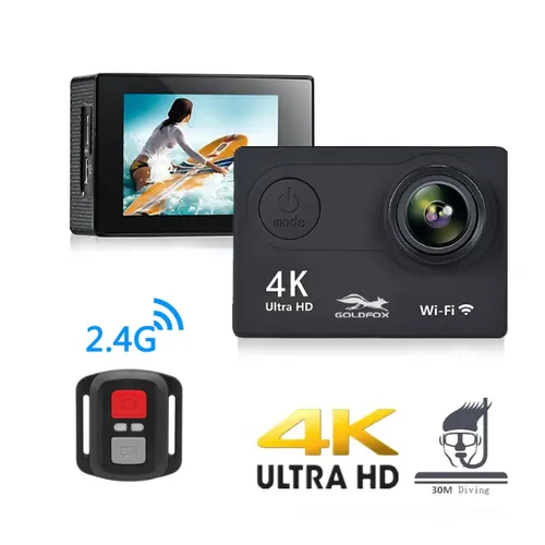 WiFi Action Camera H6R 4K with Remote