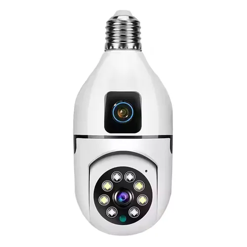 WiFi Dual Lens Bulb V380 Camera (SQ002-L)