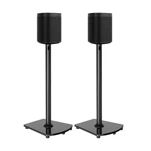 Wireless Speaker Stands designed for Sonos One, Sonos One SL, Play:1 and Play:3 – Pair