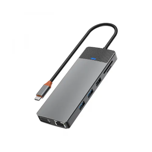 Wiwu 12 in 1 Pro Linker Hub - Grey