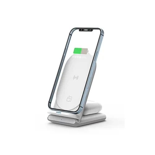 WiWU 15W Power Air 2-in-1 Wireless Charging Station