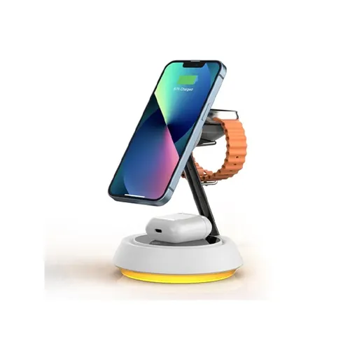 WiWU 15W Power Air 3 in 1 Magnetic Wireless Charger