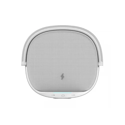 WIWU 15W Wireless Charding Desk Lamp Speaker - Silver