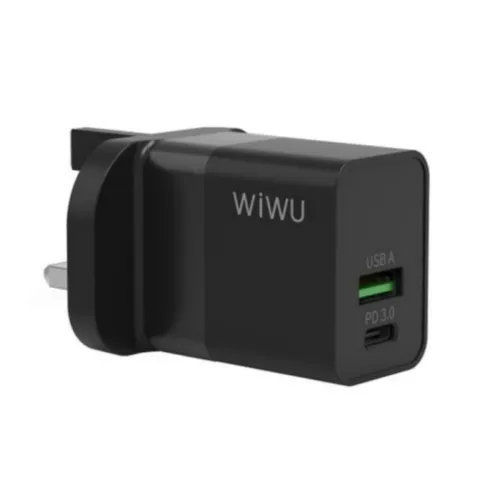 WiWU 30W Quick Charger with Type-C to Lightning Cable